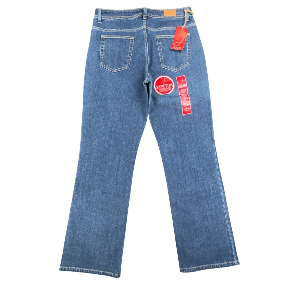 J Jeans Stretch Denim Pants Womens 12 Indigo Blue Premium New With Tags